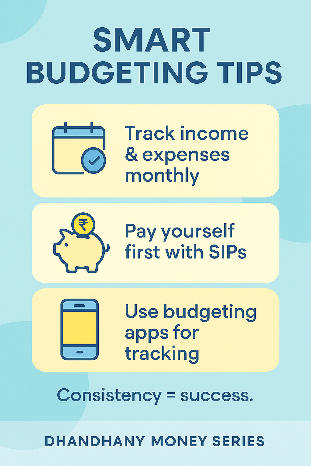 Budgeting Basics Infographic